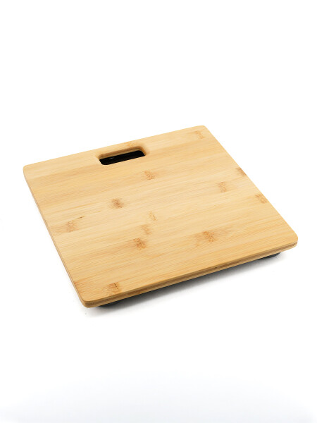 BALANZA CORPORAL DE BAMBU BEIGE