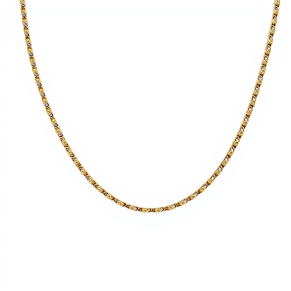 Cadena oro Lumacchina-Oro bajo -Sin Piedra-CD8058 sinpiedra