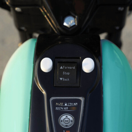 Moto A Batería Triciclo C/ Reversa Luz Sonido Música Verde