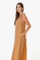 Vestido Turma Camel/Camel