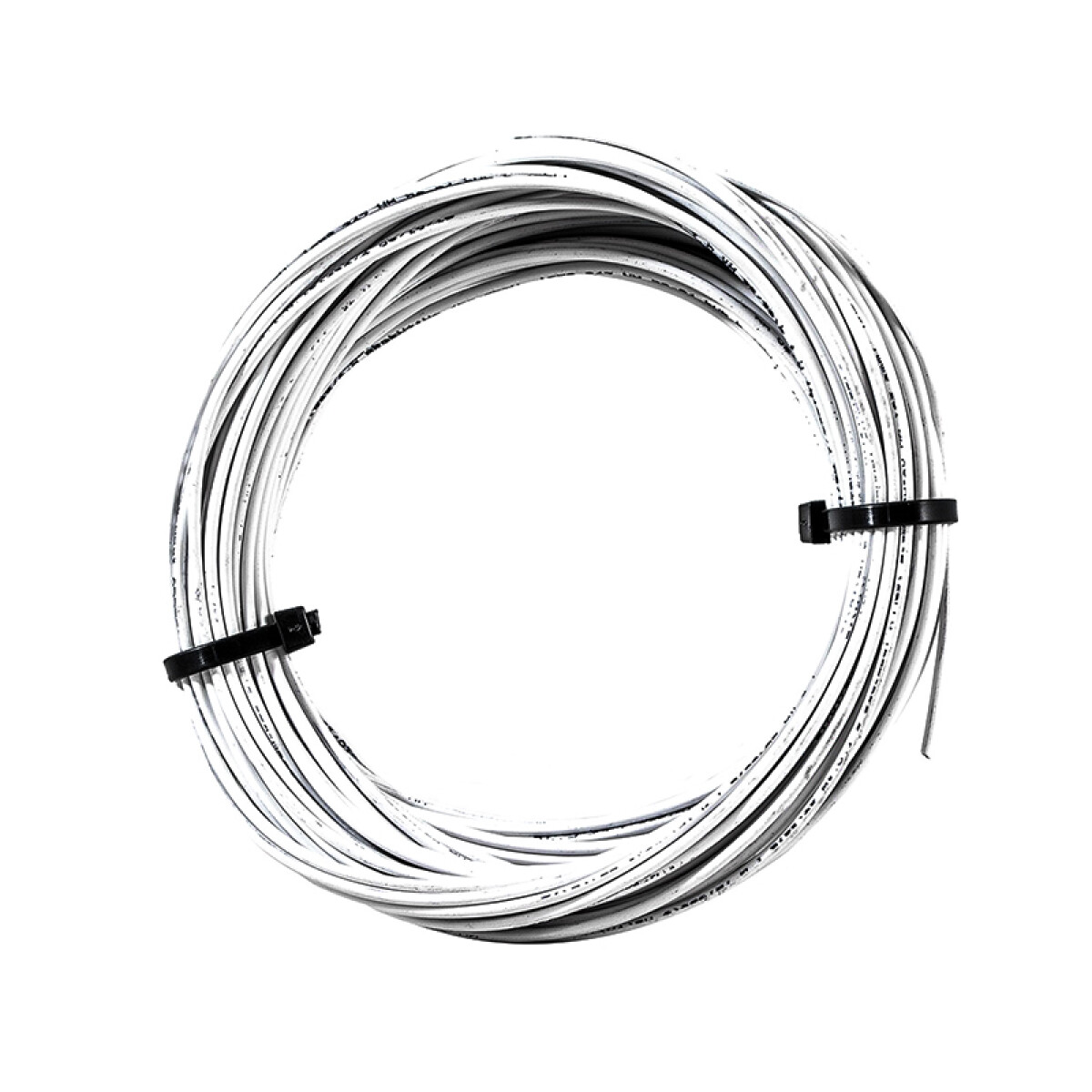 Cable de cobre blanco 1,00 mm² - rollo de 30mts. - N03012R30 