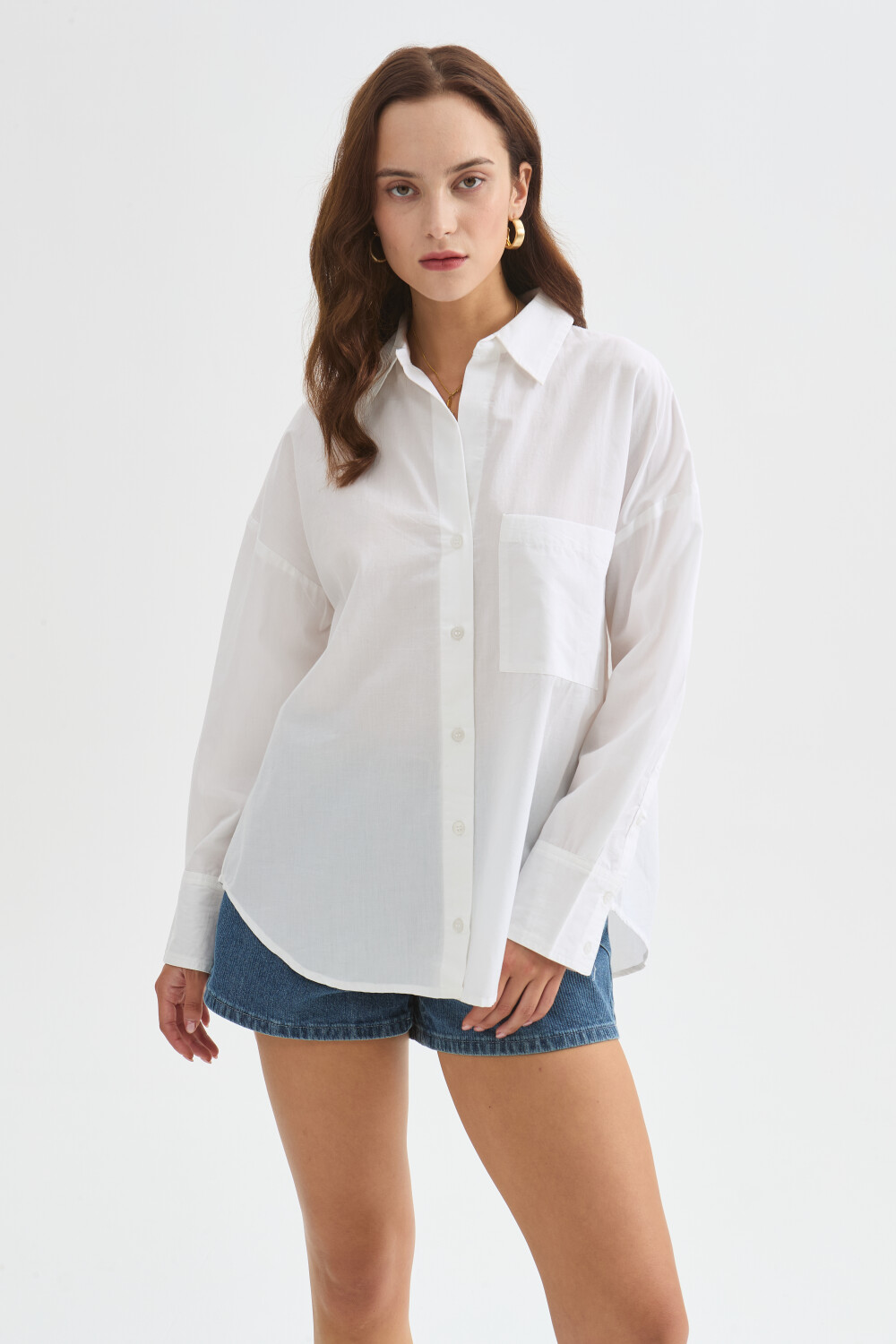 Camisa Tunnis Marfil / Off White
