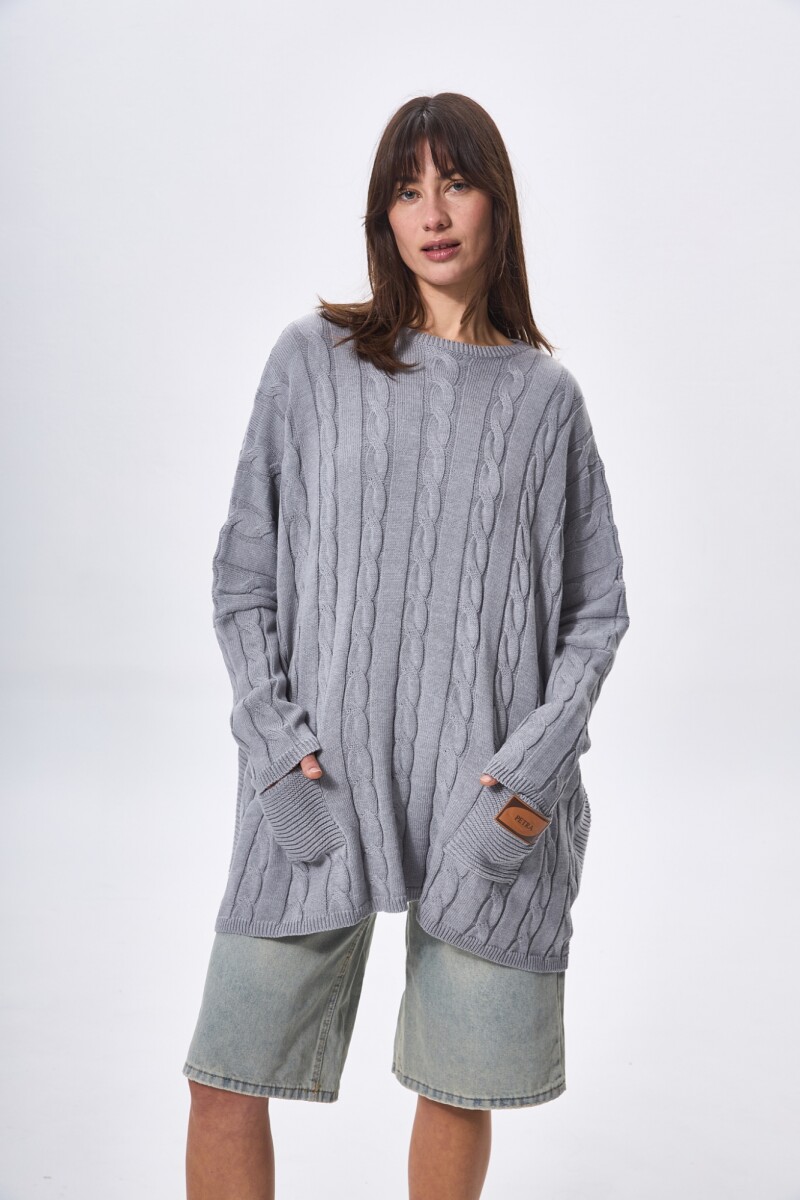 Sweater Oceano Gris