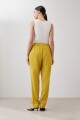 Pantalón pijama de lino pistacho