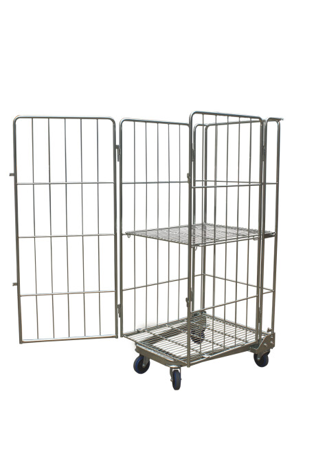 Carro Para Reposición Con Estante Carro Para Reposición Con Estante