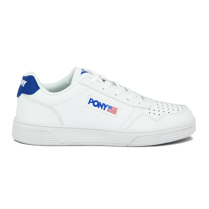 Pony Lifestyle Prusia Men-blanco/azul Blanco-azul
