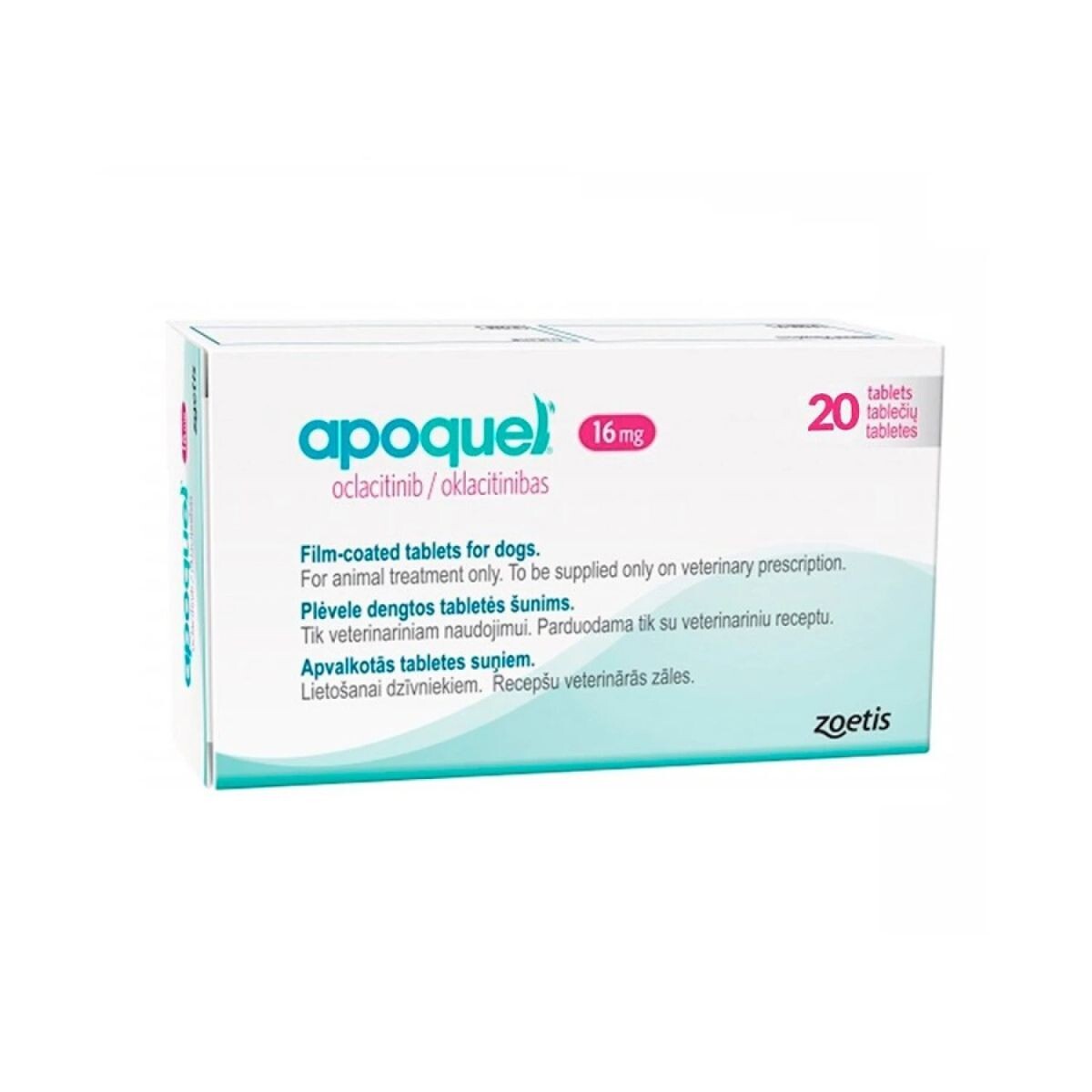 APOQUEL 16 MGS CAJA 20 COMPRIMIDOS 
