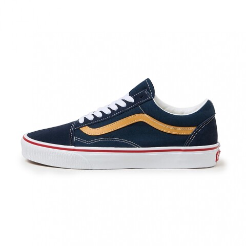 Championes Vans Old Skool Blue/white/yellow