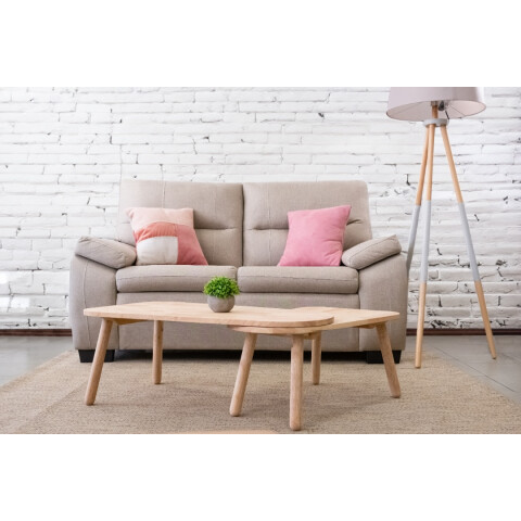 SOFA ADRIA 2 CUERPOS LINO BEIGE SOFA ADRIA 2 CUERPOS LINO BEIGE