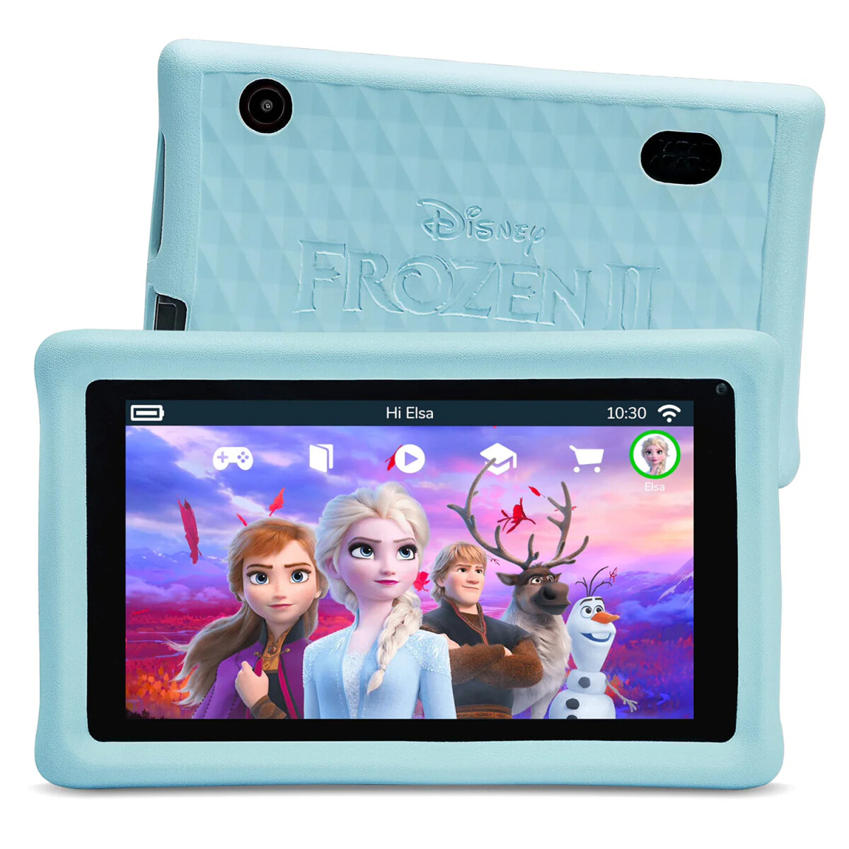 Tablet Pabble Gear Kids Mickey Frozen Cars Toy Store 7" - CELESTE 