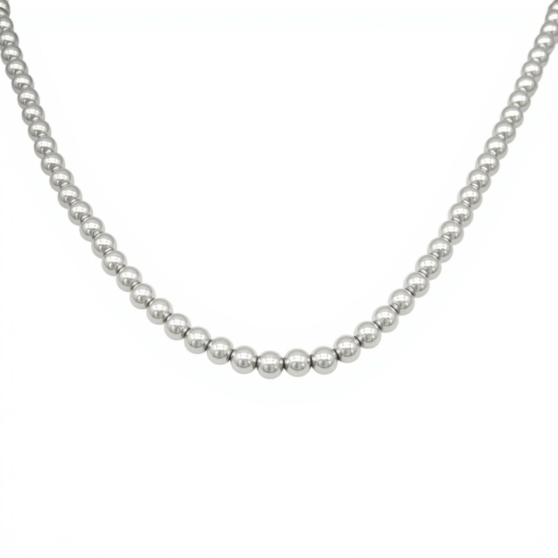 Cadena Bolas-Plata 925-Sin Piedra-CD3344 sinpiedra