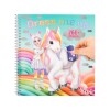 Libro con stickers Top Model - Dress me up Unicornio