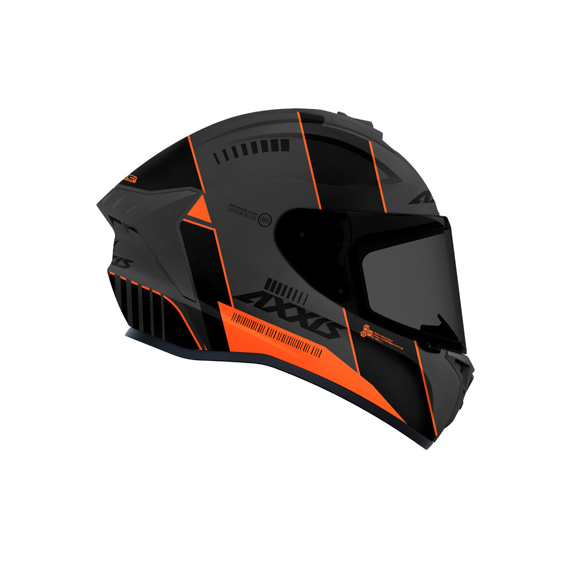 Casco Axxis Draken S - C4 Fluor Orange 