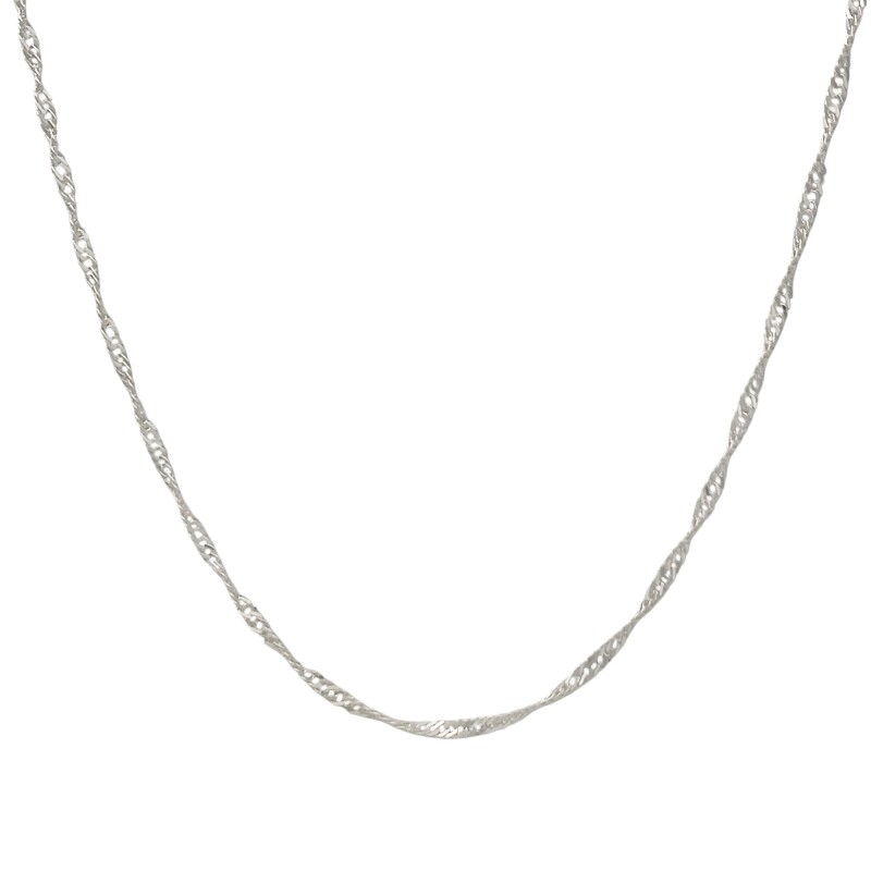 Cadena Singapur-Plata 925-Sin Piedra-CD3014 sinpiedra