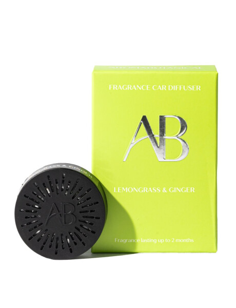 DIFUSOR PARA AUTO LEMONGRASS/GINGER BLANCO DIFUSOR PARA AUTO LEMONGRASS/GINGER BLANCO