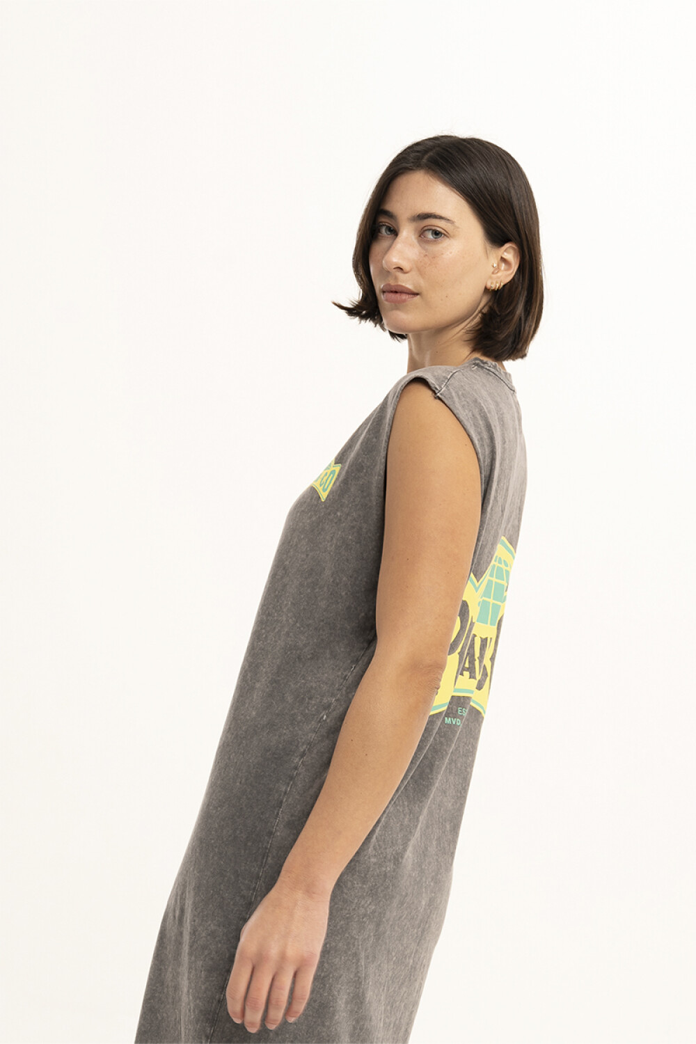 Vestido Pulau WW Gris