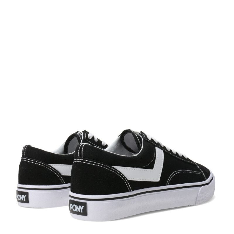 Championes Unisex PONY Casual Negro - Blanco