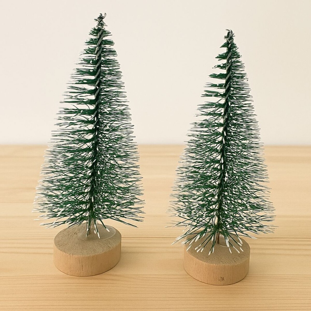 Adorno Navideño Arbolito Mini x2 Para Mesa 