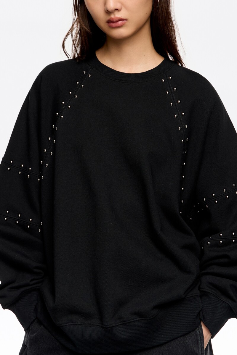 SUDADERA Negro
