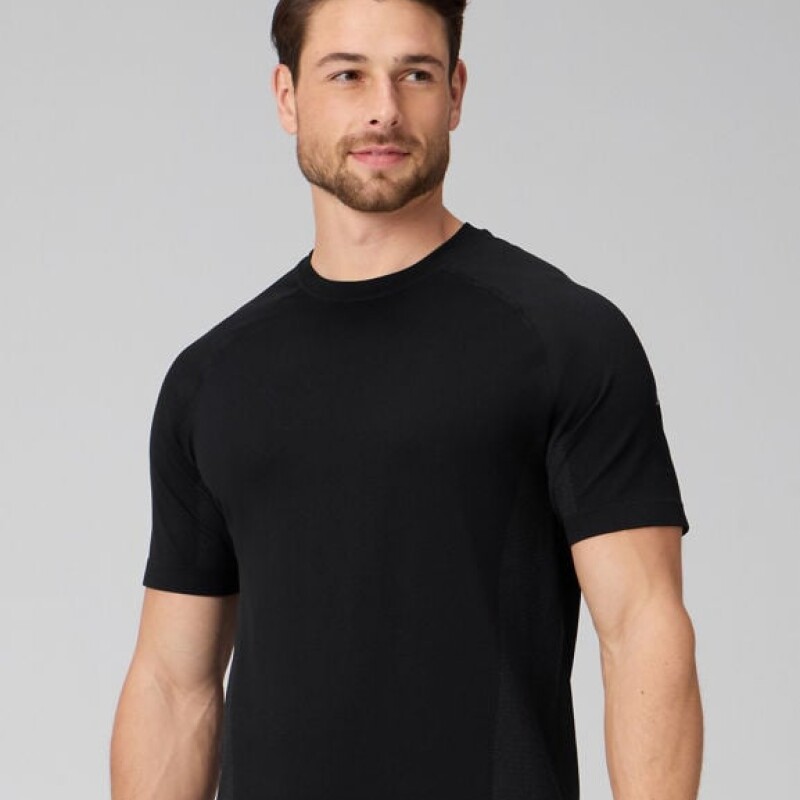 Remera Fabletics The Training Day Negro