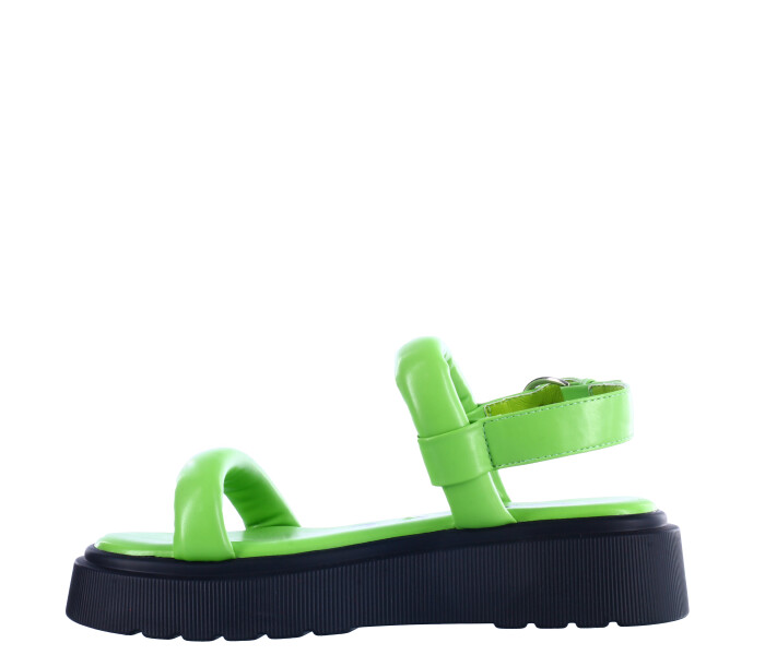 Sandalias de Mujer Miss Carol GOGA con tiras acolchonadas Verde