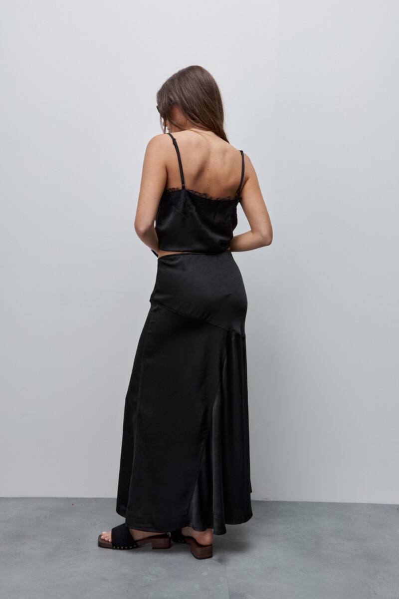 FALDA BRUNA Negro