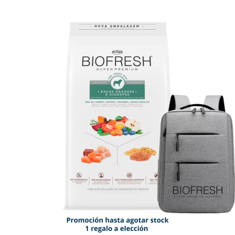 BIOFRESH CASTRADO RAZAS GRANDES 15 KG Biofresh Castrado Razas Grandes 15 Kg