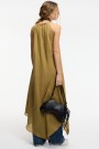 VESTIDO ASIMETRICO Kaki