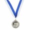 Medalla 4.8 Dos Jugadores Y Arco Plata