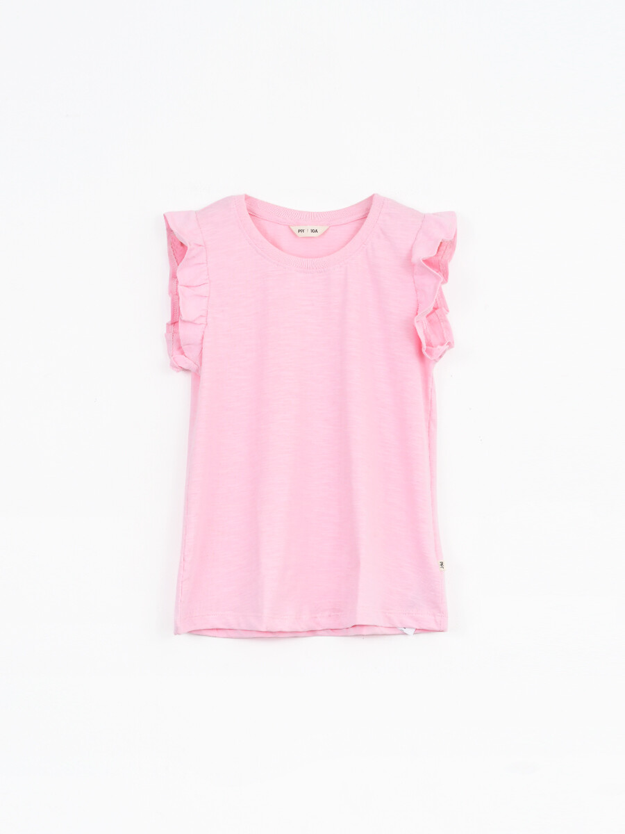 REMERA RENATA KIDS - ROSADO 