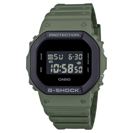 Reloj CASIO G-SHOCK DW5610UU-3DR Resina Verde Esfera 44mm 0