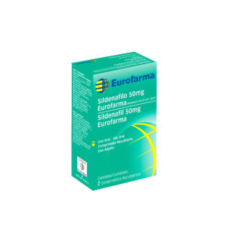 Sildenafil Eurofarma 50mg 2 Comprimidos Sildenafil Eurofarma 50mg 2 Comprimidos