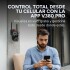 Cámara Triple Wifi Seguridad Exterior Nocturna 360 Exterior Color NEGRO