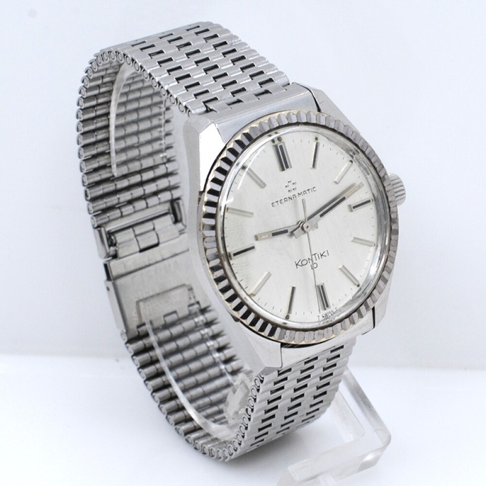 Eterna Matic Kontiki 10 automático 129TG acero inoxidable 1970´S Eterna Matic Kontiki 10 automático 129TG acero inoxidable 1970´S