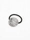 COLITA CIRCULAR PLATEADO