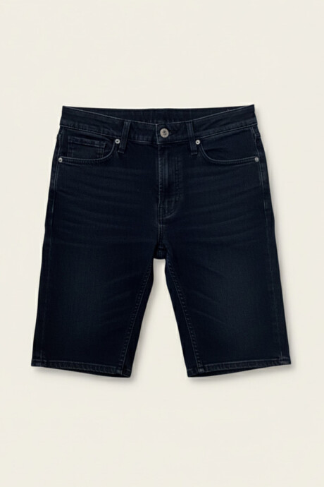 BERMUDA JEAN VECTOR Negro