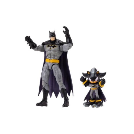 Figura DC x Sonic The Hedgehog - Batman & Shadow Figura DC x Sonic The Hedgehog - Batman & Shadow