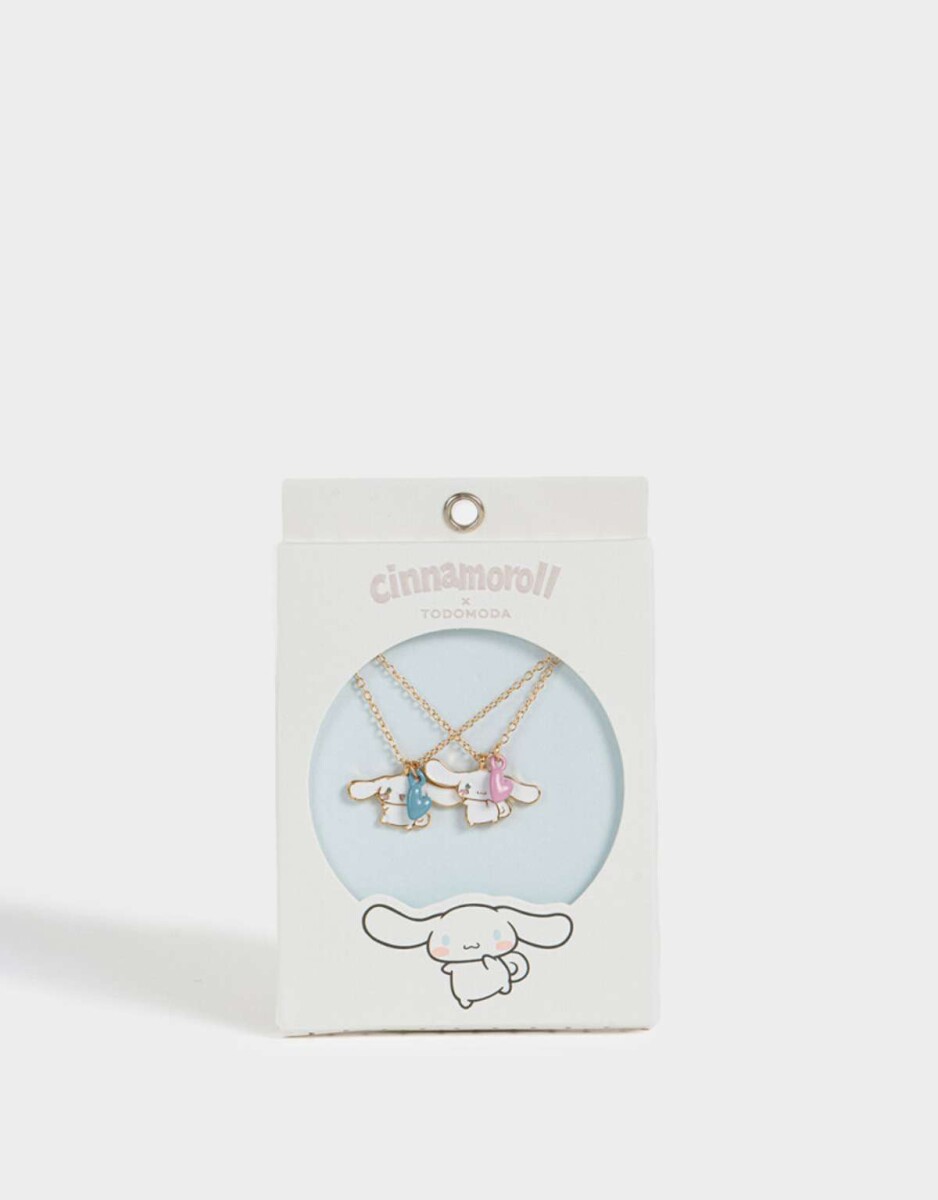 Collares Para Compartir Cinnamoroll - Dorado 