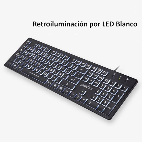 Teclado Usb Perixx 317 Retroiluminado 001