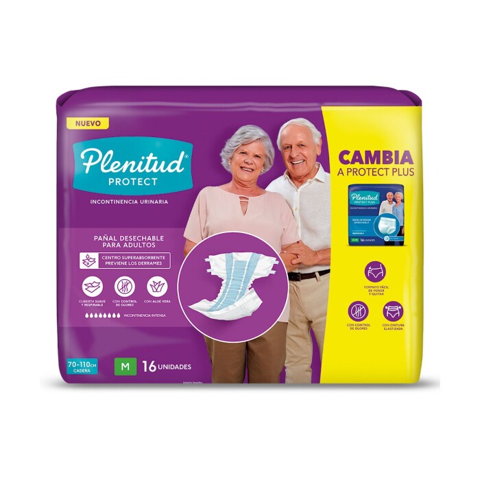 PLENITUD PROTECT LILA M UNID. X 16 UNID. única