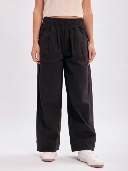 Pantalón ancho Negro