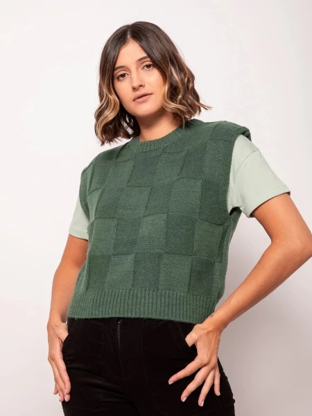 CHALECO ALLIE CARAPE VERDE