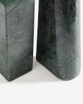 Sujetalibros Serela de mármol verde Sujetalibros Serela de mármol verde