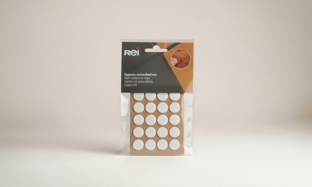 Tapa tornillo adhesivo 63.12 blanca x100 Tapa Tornillo Adhesivo 63.12 Blanca X100