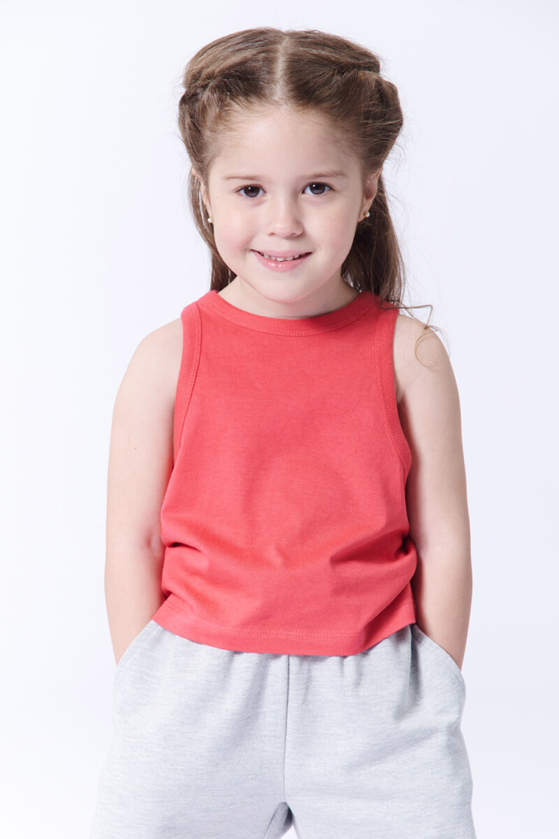 Top rib - Rojo 