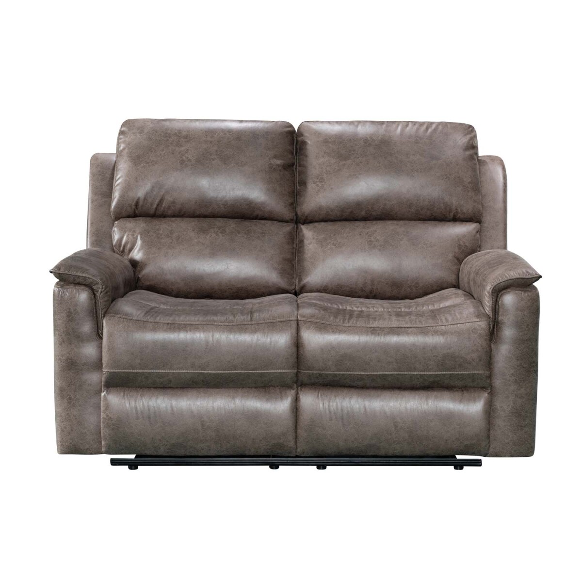 RECLINER MANUAL - 2 CUERPOS TELA MARRON LAGOS MOKA 