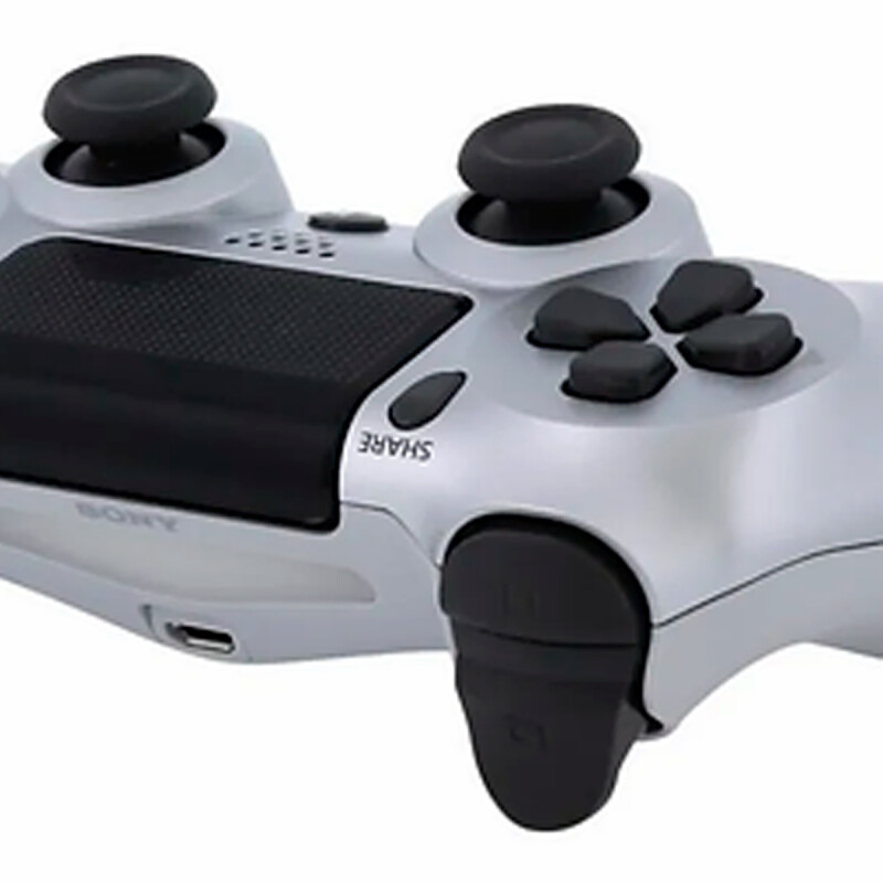 Joystick Inalámbrico Para PS4 y PC Plateado Joystick Inalámbrico Para PS4 y PC Plateado