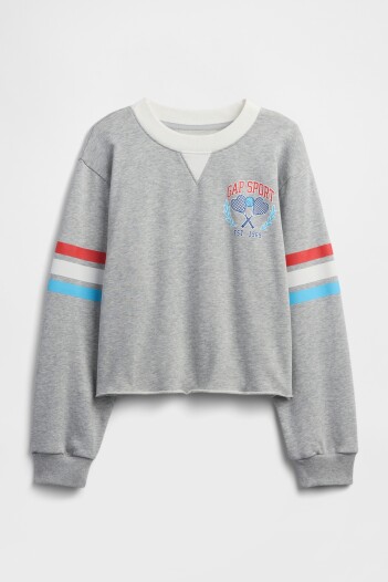 V-FRENCH TERRY CREW B08