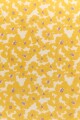 PAÑUELO MINI FLOR AMARILLO