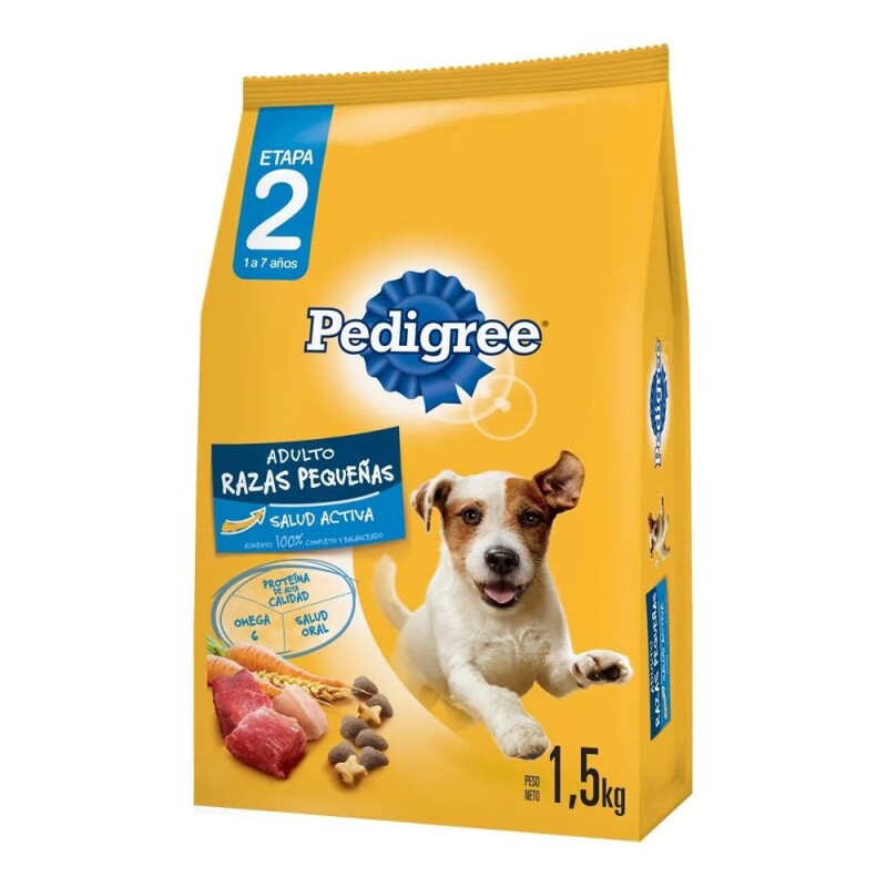 PEDIGREE RAZAS PEQUEÑAS 1.5kg